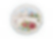 ТАРЕЛКА НАСТЕННАЯ ДЕКОРАТИВНАЯ "ДВА ГОЛУБЯ" ДИАМЕТР=20 СМ. ВЫСОТА=4 СМ.