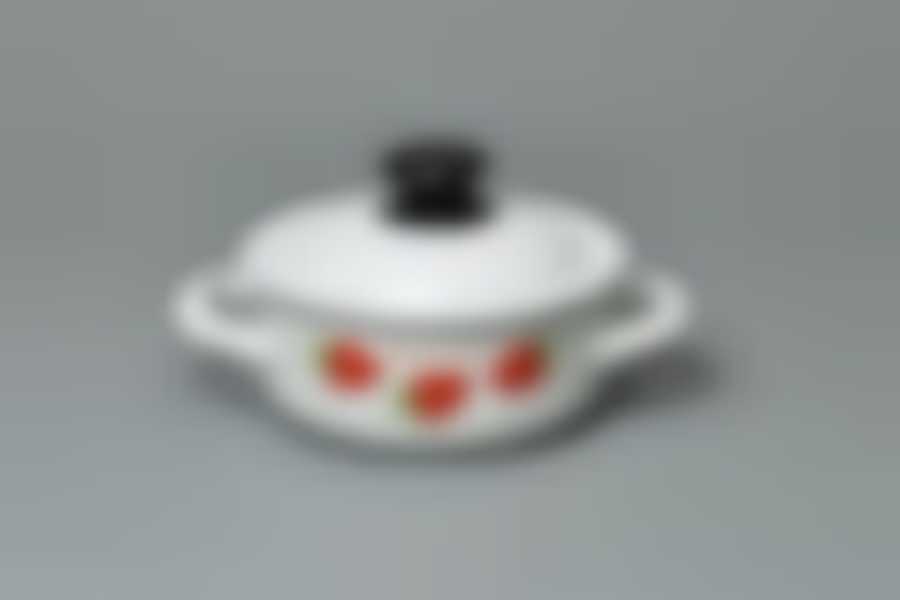 Кастрюля 1,5л цилиндрическая с рисунком