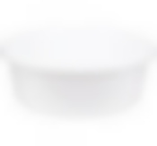 Таз круглый 11 л (белый)