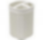 Подставка для зубных щеток Вязание Белый ротанг