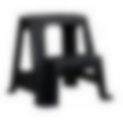 Табурет универсальный со ступенькой (черный)