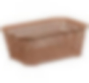 Ящик РОТАНГ 1л 185х140х70мм (бежевый ротанг)