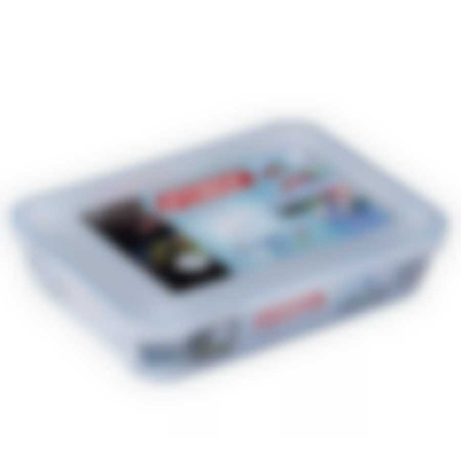 Контейнер с крышкой Cook Freez 19x14x4см 0.8л прямоугольный