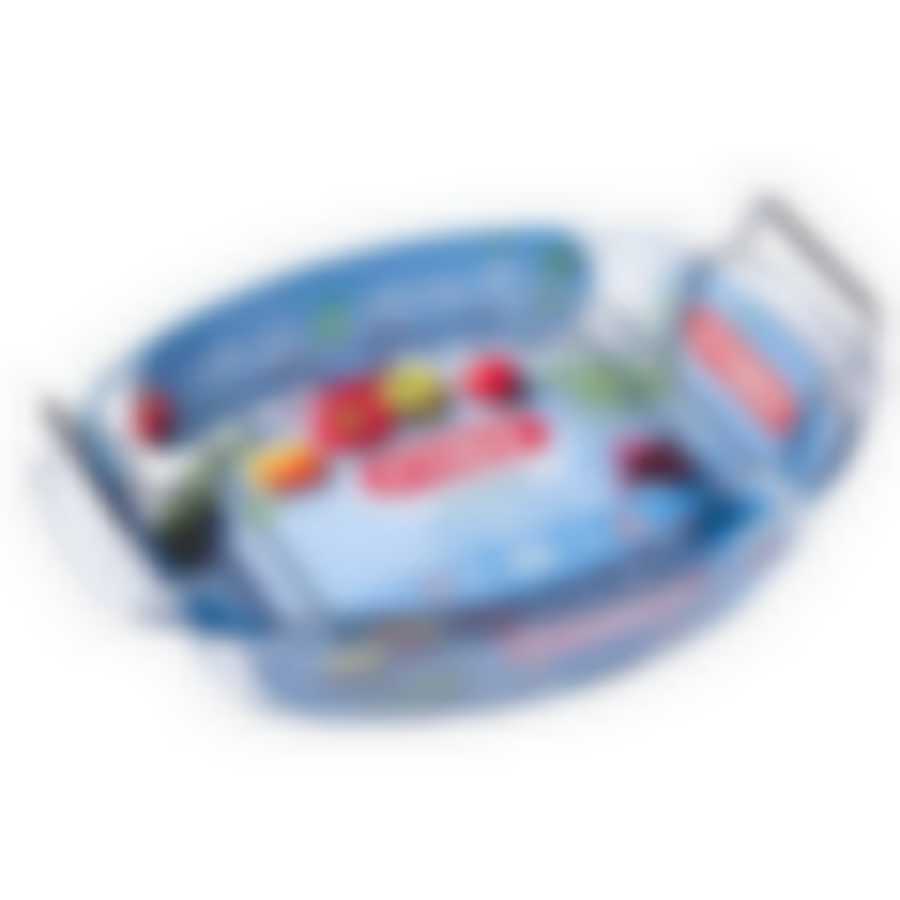 Блюдо Pyrex Irresistible 39х27см овальное с решеткой