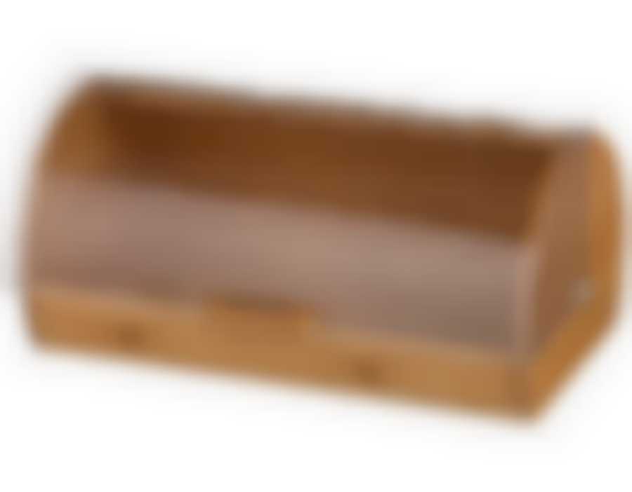 ХЛЕБНИЦА ДЕРЕВЯННАЯ С ПЛАСТИКОВОЙ КРЫШКОЙ 36*21*17 СМ.