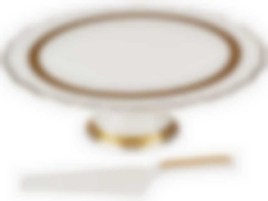 ТОРТОВНИЦА С ЛОПАТКОЙ ДИАМЕТР=31 СМ.ВЫСОТА=10 СМ.