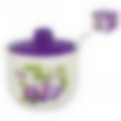 Сахарница с/ложкой 320 мл "Слива"