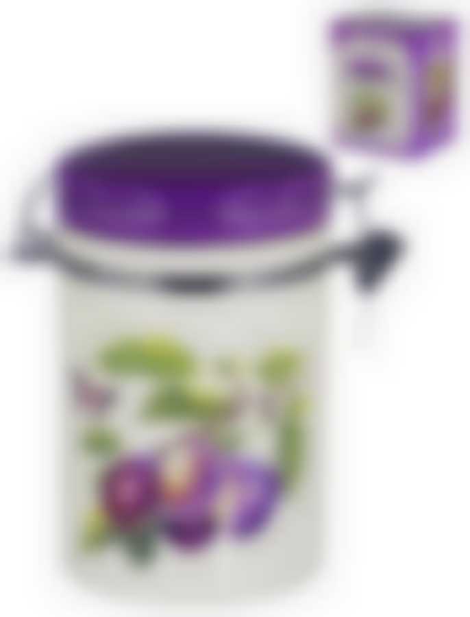 Банка д/сыпучих 850 мл "Слива"