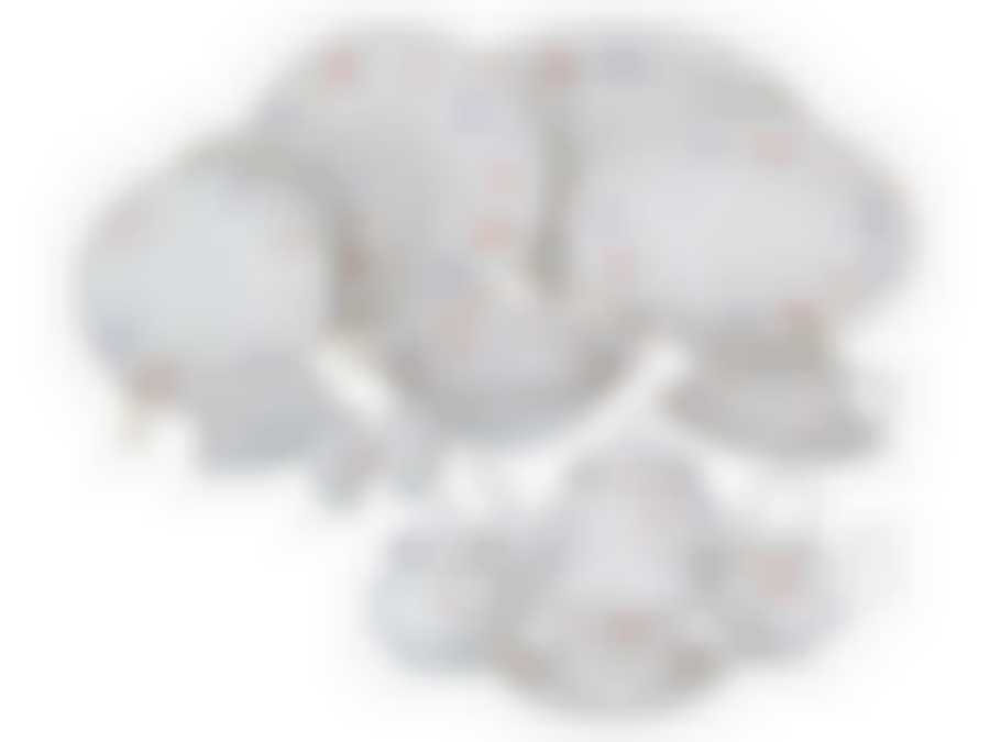 СТОЛОВО-ЧАЙНЫЙ НАБОР НА 12 ПЕРСОН "ПАСАДЕНА" 80 ПР.