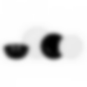 Столовый набор 19 предметов ДИВАЛИ черно-белый