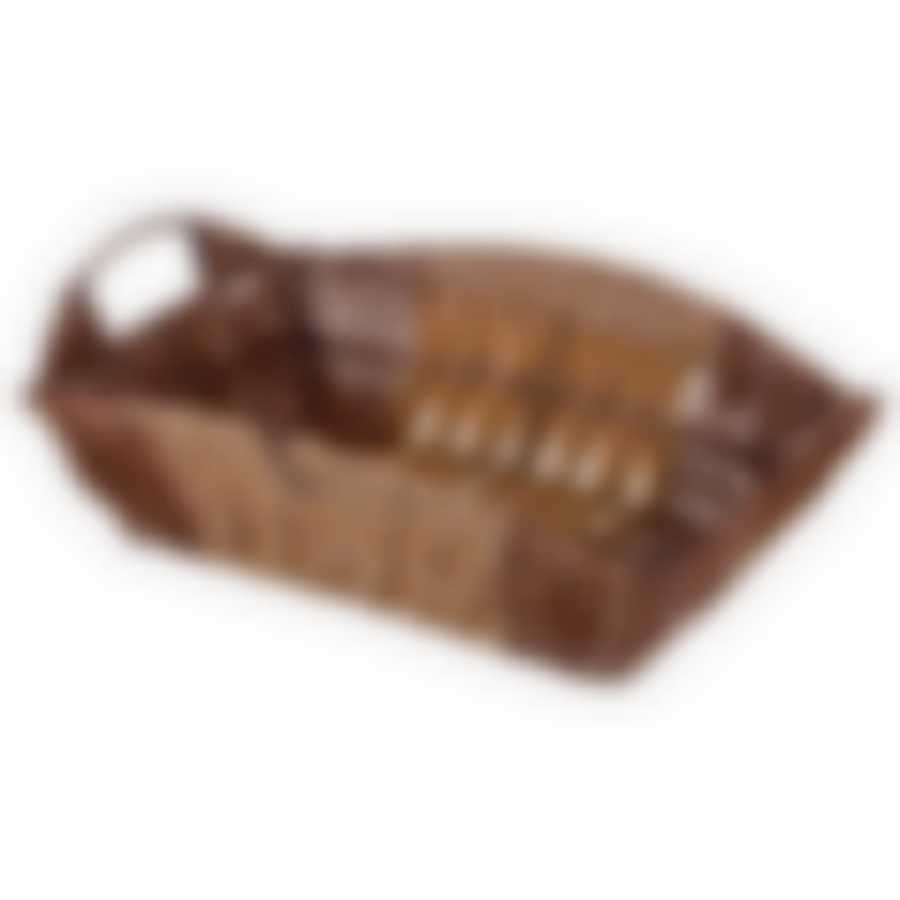 КОРЗИНКА С РУЧКАМИ КОЛЛЕКЦИЯ "НАТУРЕЛЬ" 32*22*10 СМ