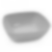 Тарелка "Квадро" глубокая (серый) объем 0,5 160х160х55 мм