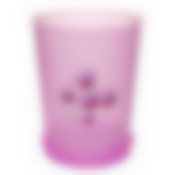 Горшок цв. д/орхидеи "Декор" 3,5л (прозрачно-розовый)