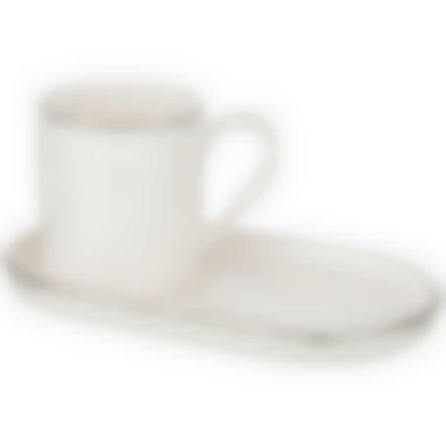 Чайный набор на 1 персону. 2 пр. "PLATINUM" 230 мл