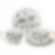 Чайный набор на 2 персоны, 4 пр., 300 мл. "РАЙСКИЕ ЯБЛОЧКИ"