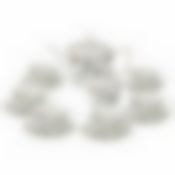 Чайный сервиз на 6 персон, 14 пр., 950 мл / 300 мл / 280 мл "РАЙСКИЕ ЯБЛОЧКИ"