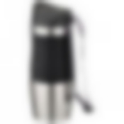 Термокружка AGNESS 400 мл с кнопкой-стоппером и удобным ремешком для переноски