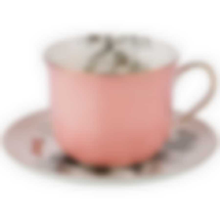 Чайный набор на 1 персону "МАДЖЕНТА", 2 пр., 400 мл