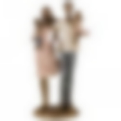 СТАТУЭТКА "СЕМЬЯ" 13,5*7,5*26 СМ. СЕРИЯ "ФЬЮЖН"