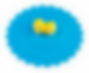 Силиконовая крышка Agness Бантик, D=10,5 см