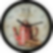 ЧАСЫ НАСТЕННЫЕ КВАРЦЕВЫЕ "CHEF KITCHEN" 25*25*4 СМ ДИАМЕТР ЦИФЕРБЛАТА=18 СМ.