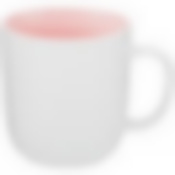 КРУЖКА "VELOUR" 400МЛ ВНУТРИ РОЗОВАЯ ГЛАЗУРЬ