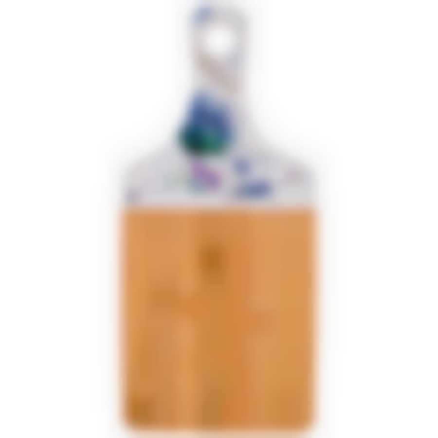 ДОСКА РАЗДЕЛОЧНАЯ AGNESS "ЛАВАНДОВАЯ ВЕСНА" 35*16*0,9 СМ БАМБУК