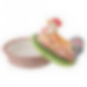 Блюдо с крышкой Annaluma Курочка, D=31 см