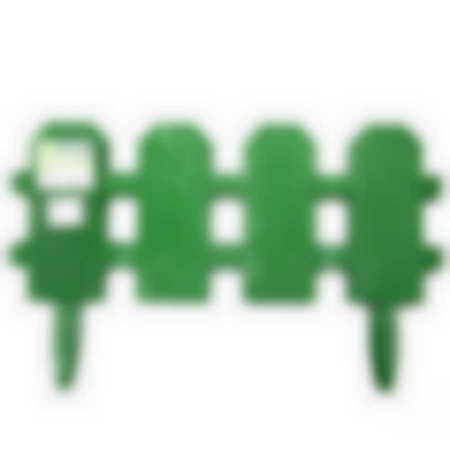 Ограждение декоративное КЛАССИКА (2,99*0,25 м) цв.зеленый