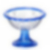 Креманка Хрусталь 0,35 л (прозрачно-синий)