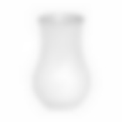 Ваза ФЛЭШИ КОЛОРС белая 20см