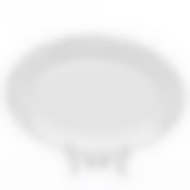 Блюдо овальнае Domenik Lucky Charm, D=26 см