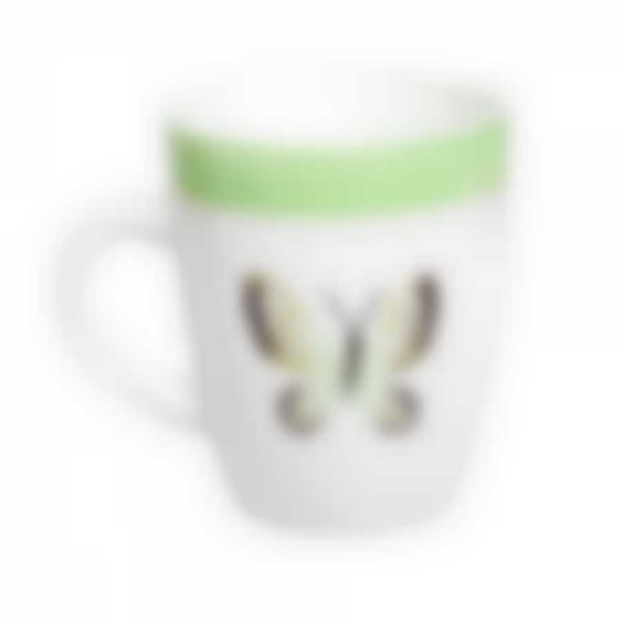 Кружка Fioretta Summer Joy Green, объем 370 мл