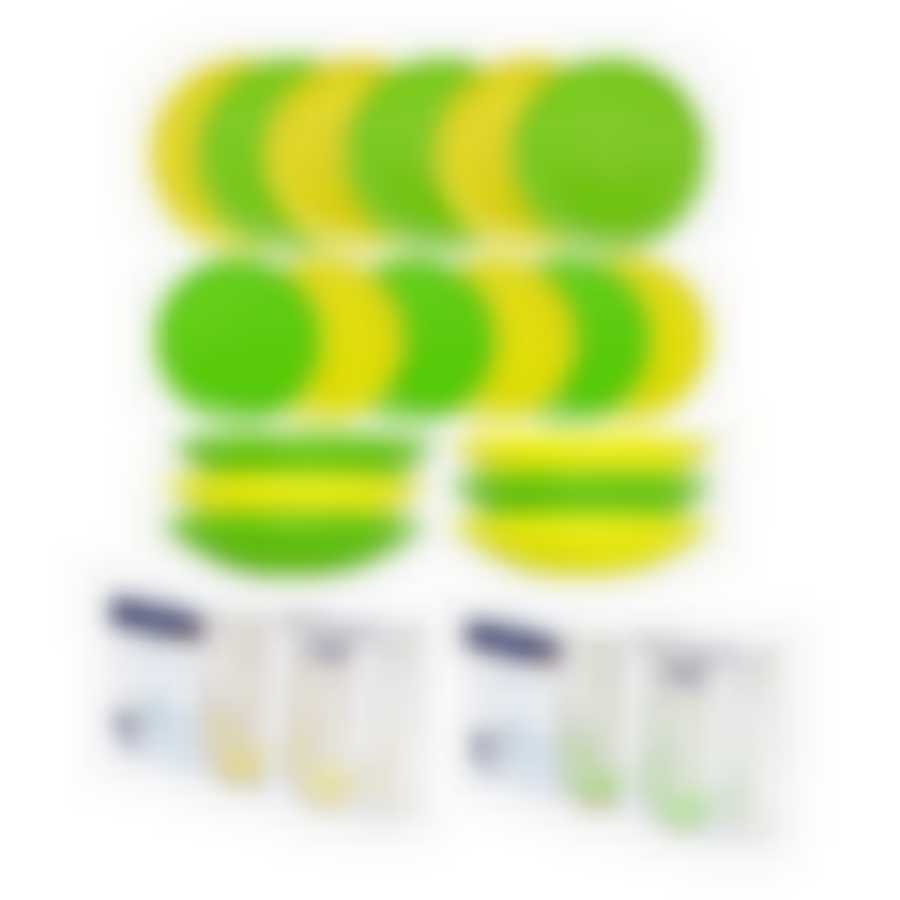 Столовый набор 24 предмета арти анис&йеллоу