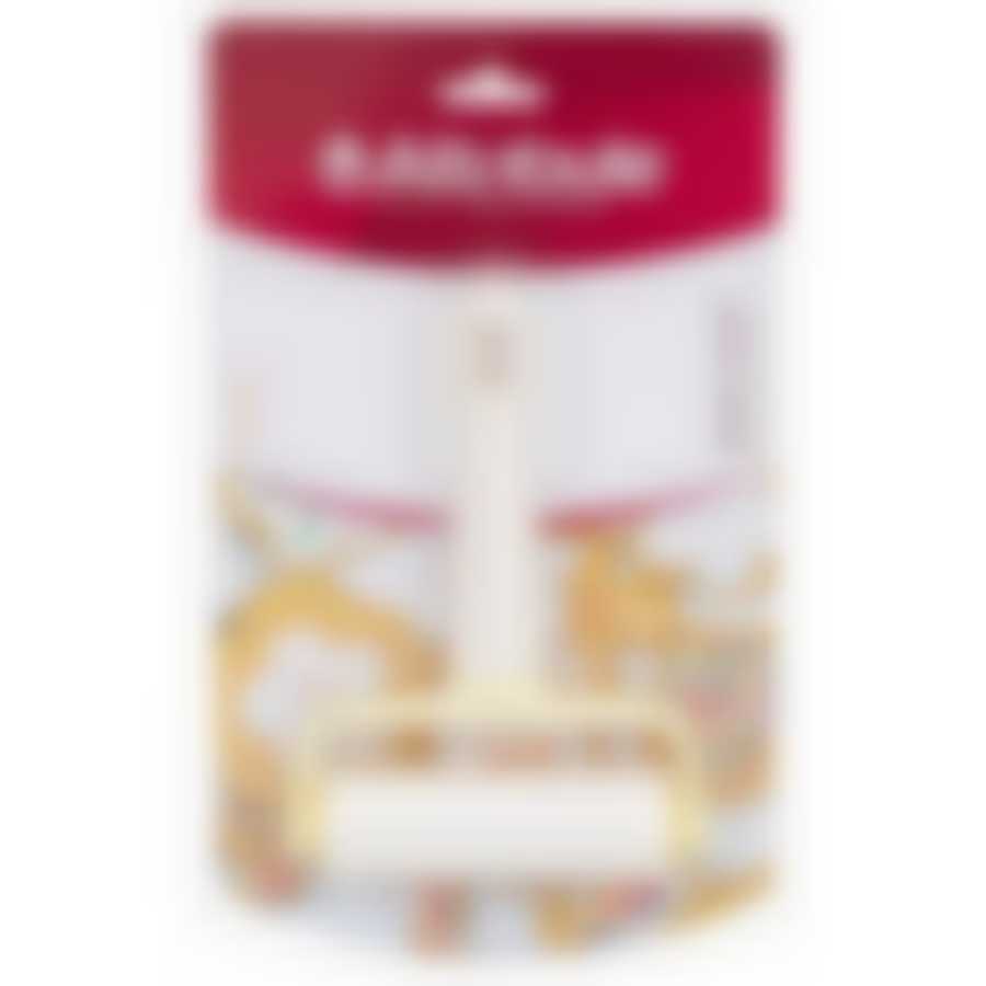 Скалка для теста с ручкой pastel 10см