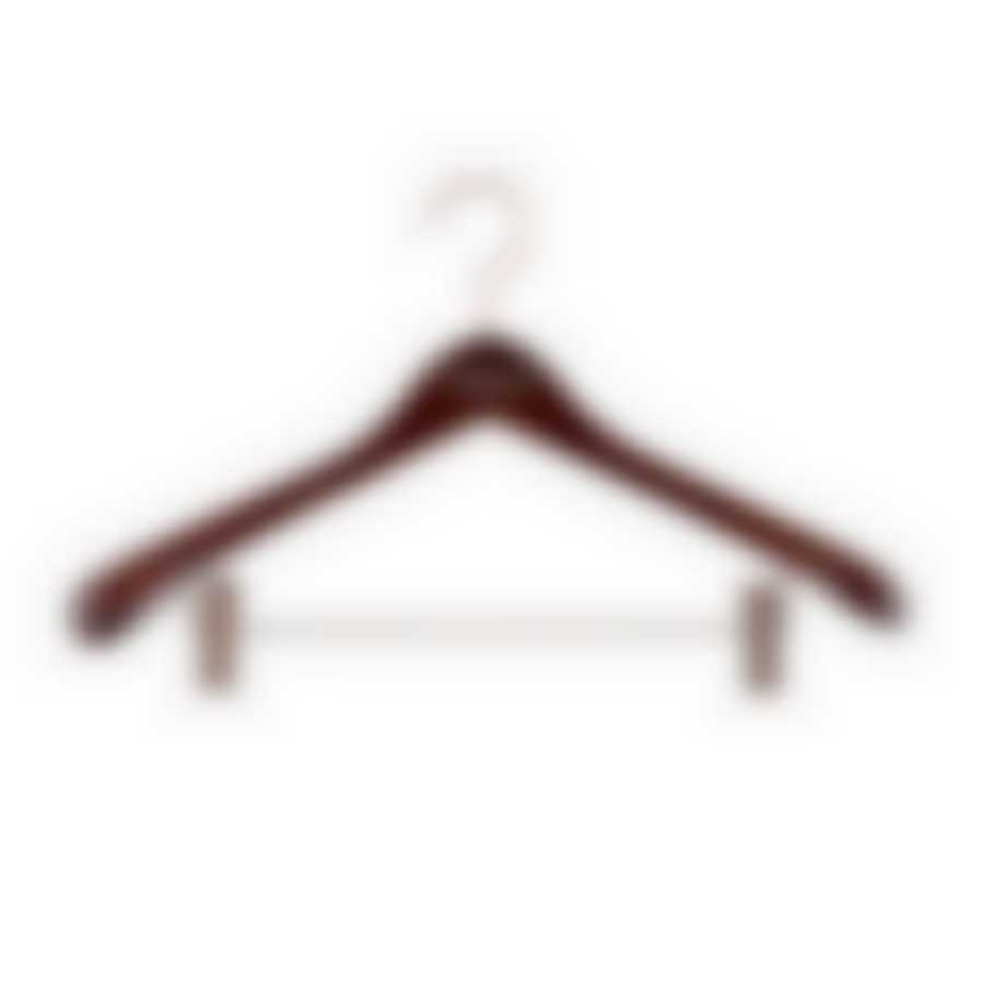 Вешалка для верхней одежды с клипсами prestige 44см