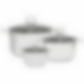 Набор кастрюль Attribute "Augusta" с крышками, 6 предметов