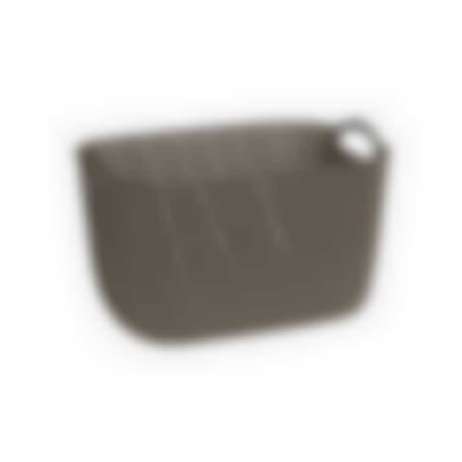 Корзина KNIT S 8л темно-коричневая