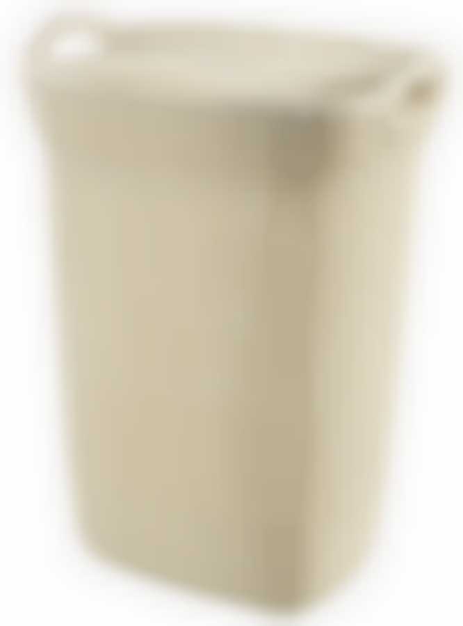 Корзина для белья Curver "Knit", 57 л белая