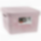 Коробка Curver Infinity перфорированная с крышкой 17л розовая