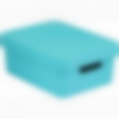 Коробка Curver Infinity с крышкой 4.5 л лазурная