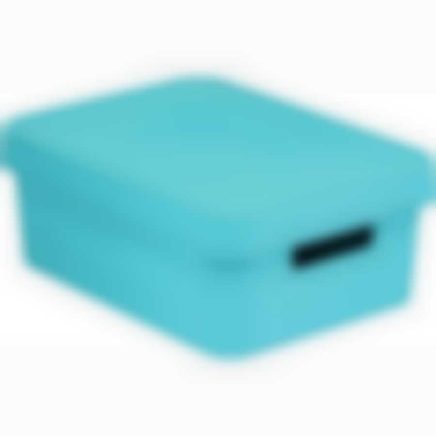 Коробка Curver Infinity с крышкой 4.5 л лазурная