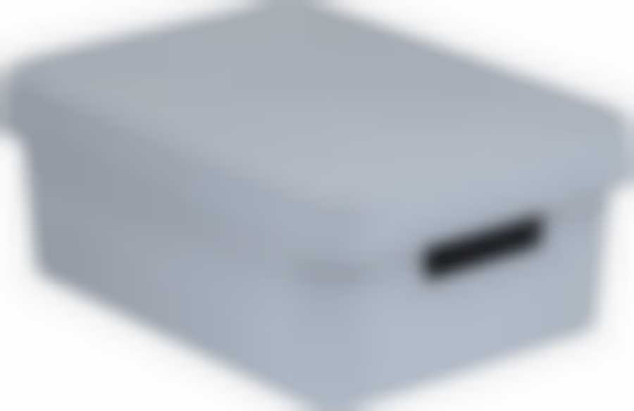 Коробка Curver Infinity с крышкой 11л серая