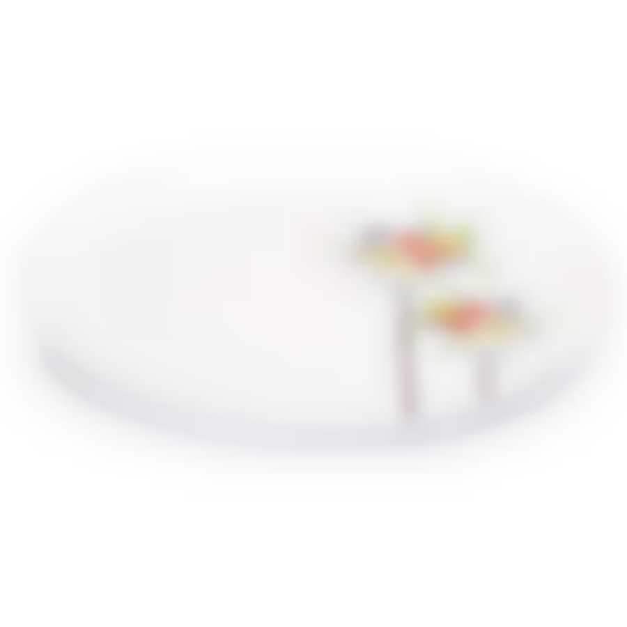 Тарелка столовая мелкая Luminarc Flora, D=27 см