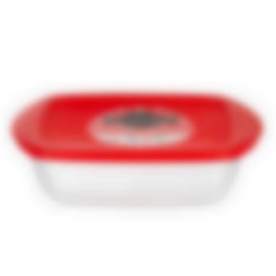 Блюдо прямоугольное с крышкой o cuisine 28x20x8см 2.6л