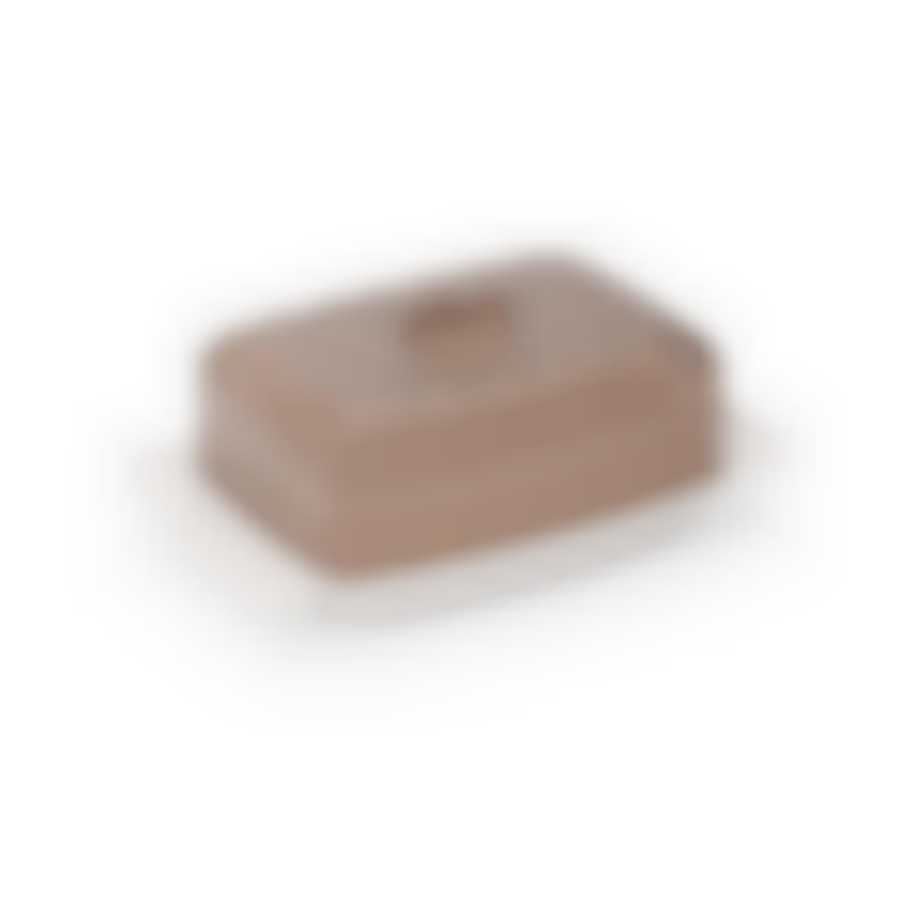 Масленка Мозаика (бело - тонированный)