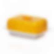 Масленка Мозаика (бело - оранжевый)