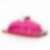 Масленка "Горошек" (крас.-бел.)