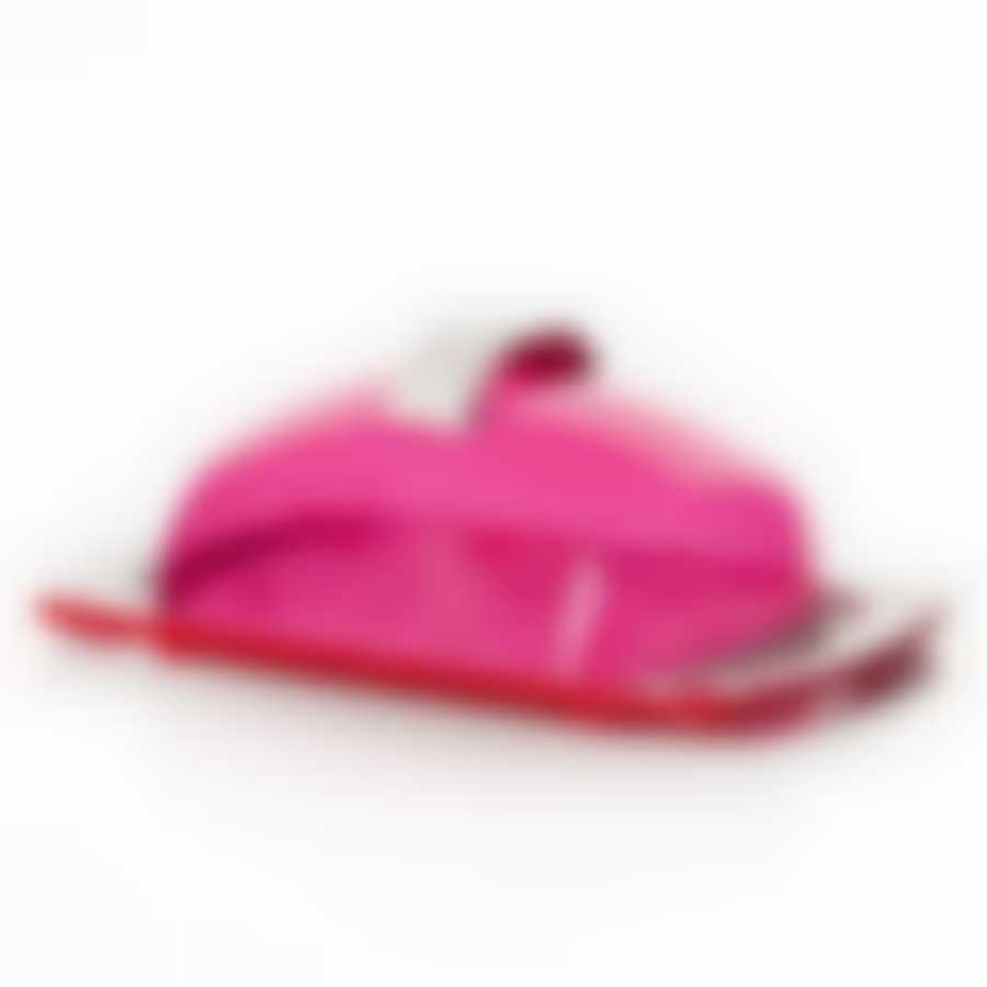 Масленка "Горошек" (крас.-бел.)