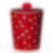 Банка с крышкой Горошек 2 л (бел.-крас.)